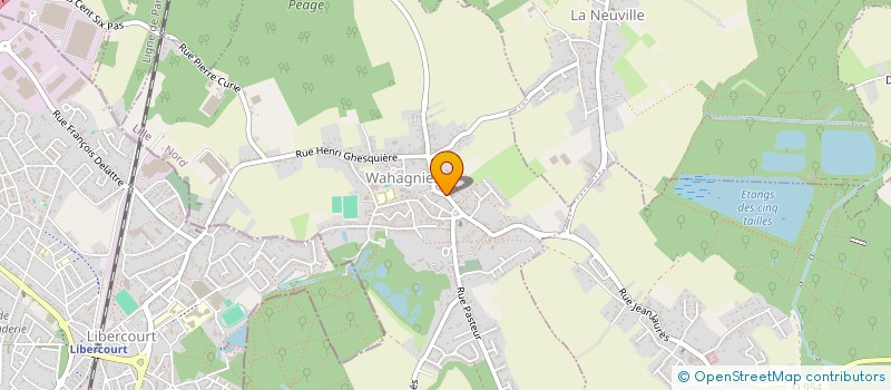 localisation de l'entreprise MONSIEUR LUCAS CARDINAEL  WAHAGNIES