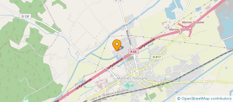 localisation de l'entreprise MONSIEUR LUCAS CARSALADE  MARTRES-TOLOSANE
