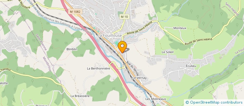 localisation de l'entreprise MONSIEUR LUCAS CARTON  LA FOUILLOUSE