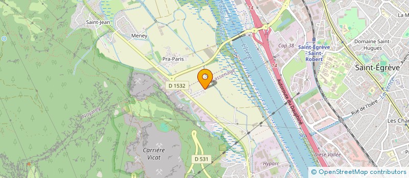 localisation de l'entreprise MONSIEUR LUCAS CASTILLE  SASSENAGE