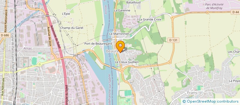 localisation de l'entreprise MONSIEUR LUCAS CASTROVILLARI  BEAUREGARD