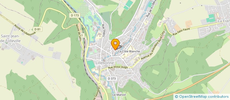 localisation de l'entreprise MONSIEUR LUCAS CAULLIER  LILLEBONNE