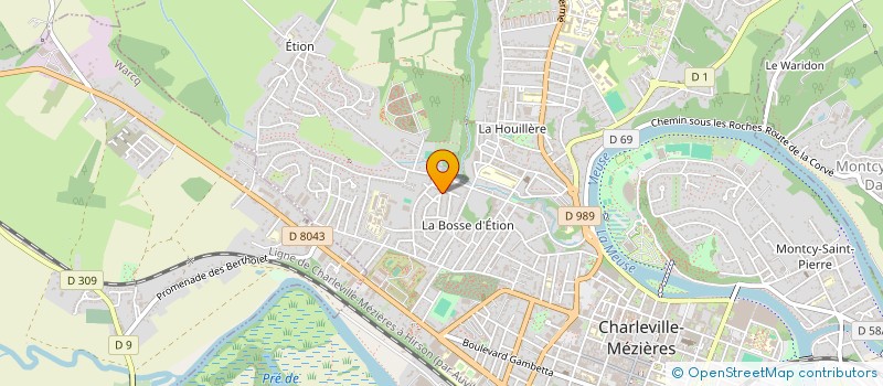 localisation de l'entreprise MONSIEUR LUCAS CERVELLERA  CHARLEVILLE-MEZIERES