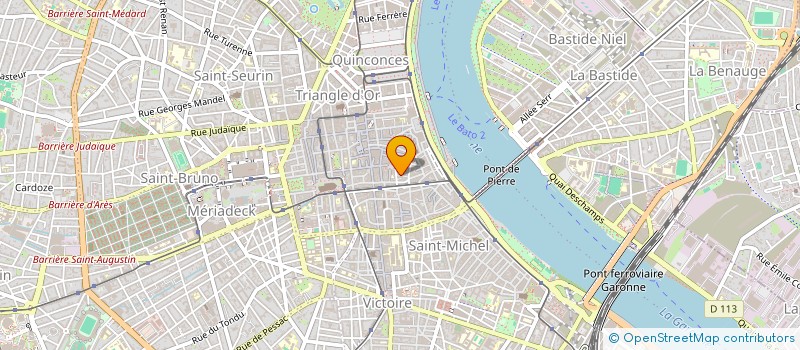 localisation de l'entreprise MONSIEUR LUCAS CEUILLET  BORDEAUX