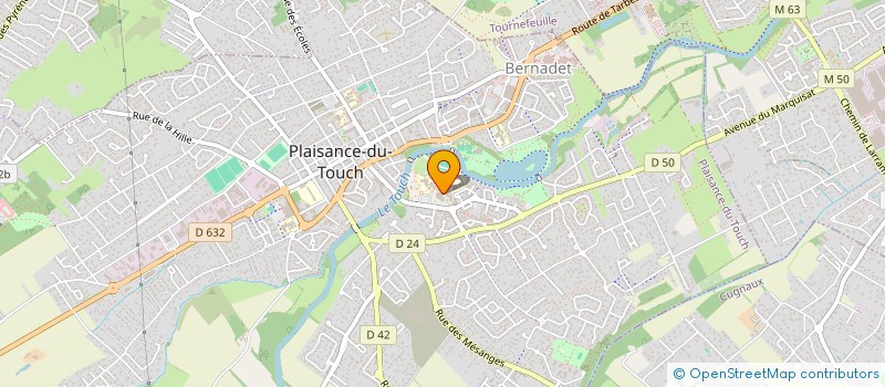 localisation de l'entreprise MONSIEUR LUCAS CEZANNE  PLAISANCE-DU-TOUCH