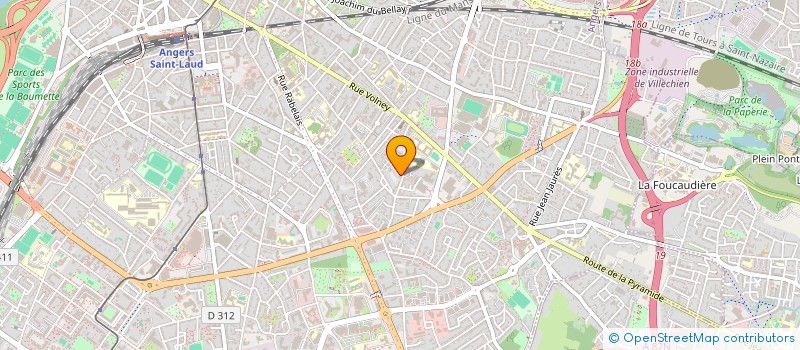 localisation de l'entreprise MONSIEUR LUCAS CHABIN à ANGERS