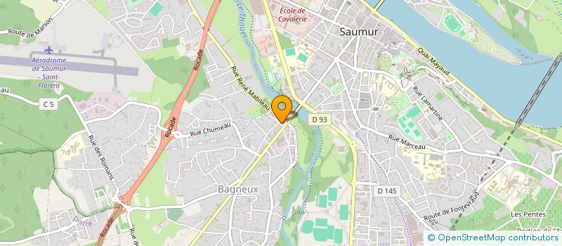 localisation de l'entreprise MONSIEUR LUCAS CHAILLOU  SAUMUR