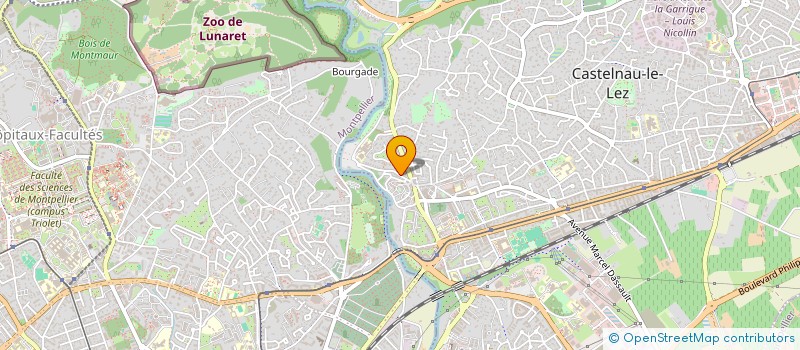 localisation de l'entreprise MONSIEUR LUCAS CHALBOS  CASTELNAU-LE-LEZ