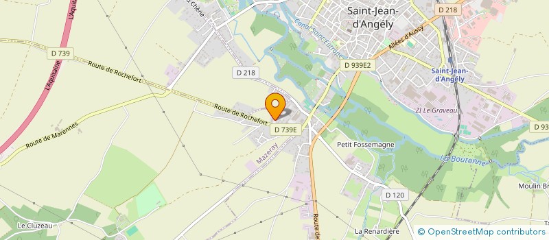 localisation de l'entreprise MONSIEUR LUCAS CHALON  SAINT-JEAN-D'ANGELY