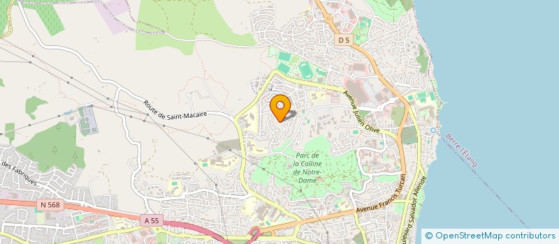 localisation de l'entreprise MONSIEUR LUCAS CHAMPIN  MARSEILLE