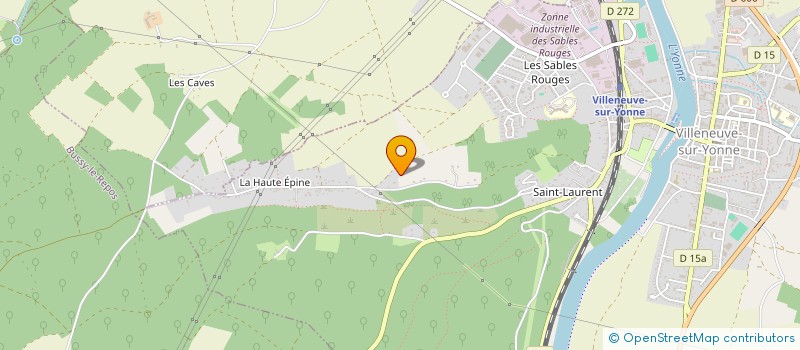 localisation de l'entreprise MONSIEUR LUCAS CHANOINE à VILLENEUVE-SUR-YONNE