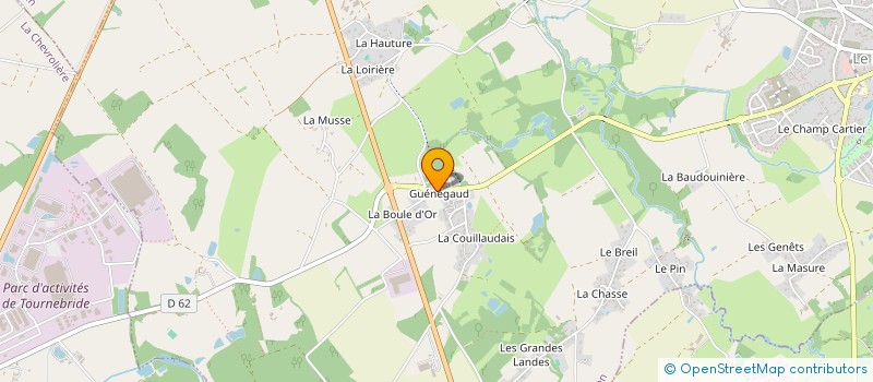 localisation de l'entreprise MONSIEUR LUCAS CHANSON  LE BIGNON