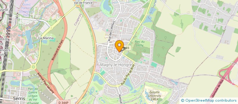 localisation de l'entreprise MONSIEUR LUCAS CHAPTAL à MAGNY-LE-HONGRE