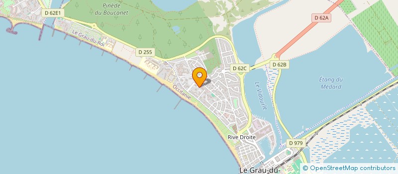 localisation de l'entreprise MONSIEUR LUCAS CHAPUIS  LE GRAU-DU-ROI