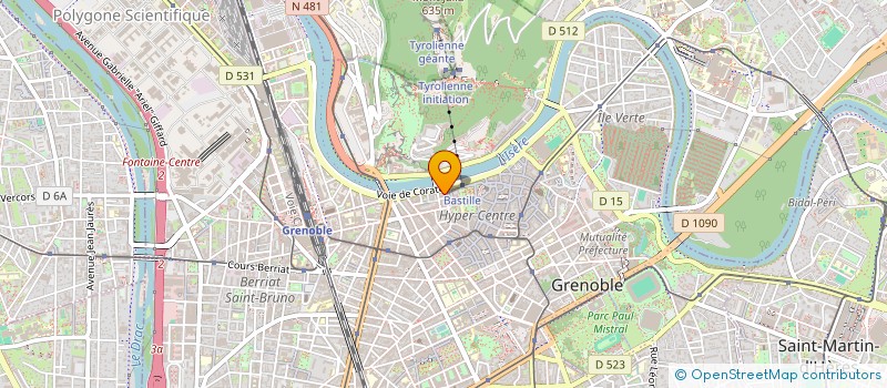 localisation de l'entreprise MONSIEUR LUCAS CHARRIAU à GRENOBLE