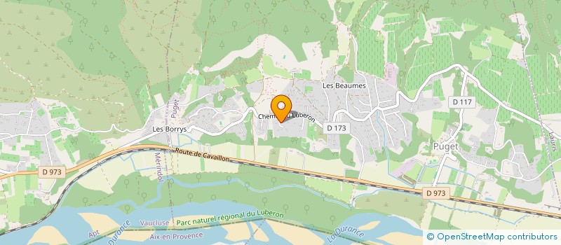 localisation de l'entreprise MONSIEUR LUCAS CHARROIN  PUGET