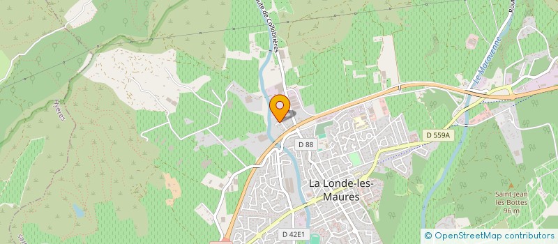 localisation de l'entreprise MONSIEUR LUCAS CHAUCHET  LA LONDE-LES-MAURES