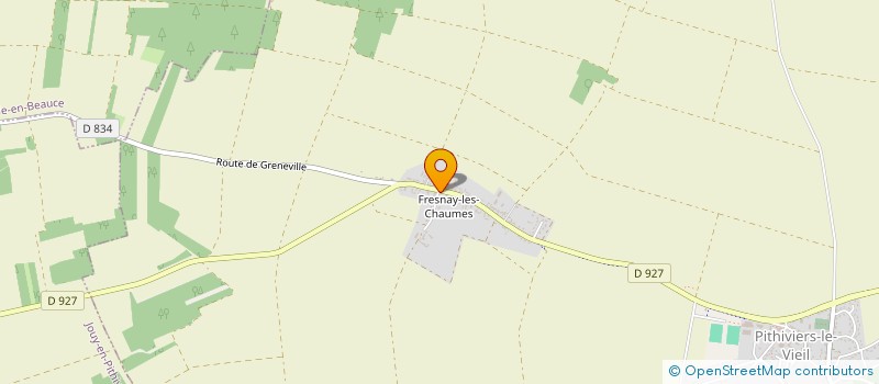 localisation de l'entreprise MONSIEUR LUCAS CHAUMETTE à PITHIVIERS-LE-VIEIL