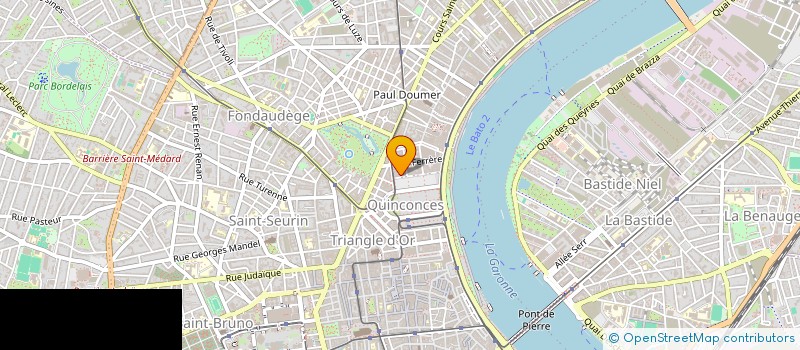 localisation de l'entreprise MONSIEUR LUCAS CHEVALIER  BORDEAUX