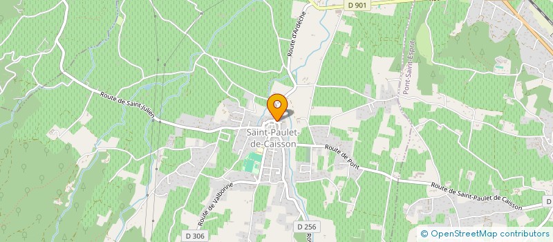 localisation de l'entreprise MONSIEUR LUCAS CHEVALIER  SAINT-PAULET-DE-CAISSON