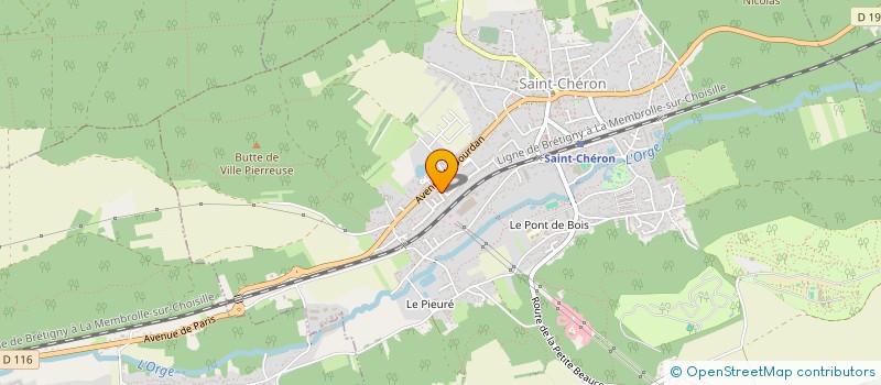 localisation de l'entreprise MONSIEUR LUCAS CHEVALIER  SAINT-CHERON