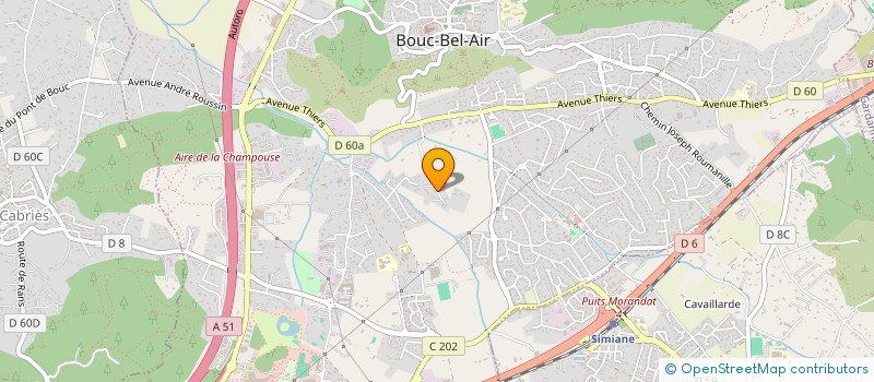 localisation de l'entreprise MONSIEUR LUCAS CHIPAULT à BOUC-BEL-AIR