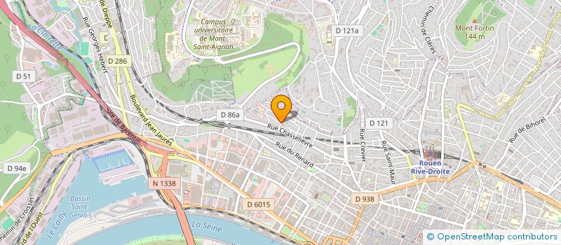 localisation de l'entreprise MONSIEUR LUCAS CHOISY à ROUEN