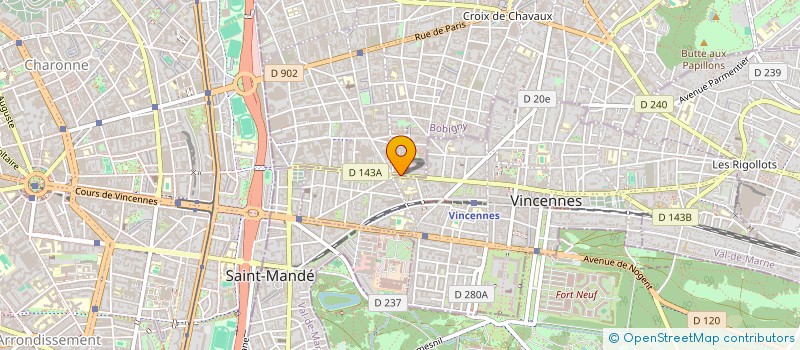 localisation de l'entreprise MONSIEUR LUCAS CHOPIN à MONTREUIL