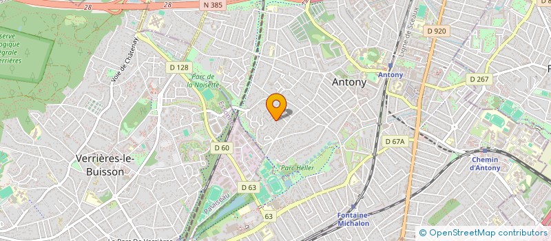 localisation de l'entreprise MONSIEUR LUCAS CLAERBOUT à ANTONY