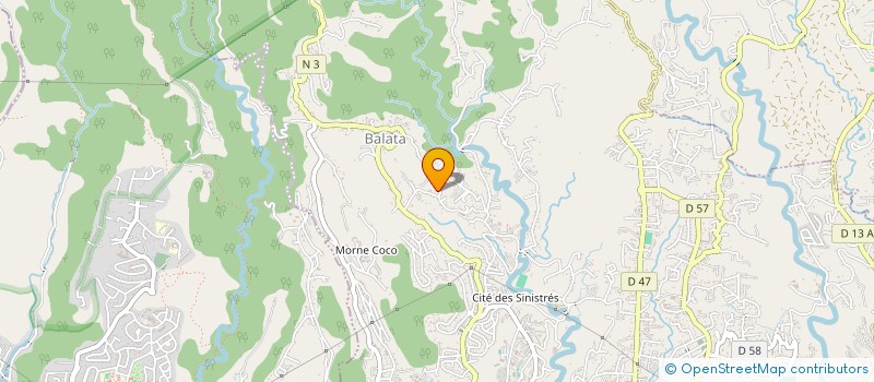 localisation de l'entreprise MONSIEUR LUCAS CLAUDE  FORT-DE-FRANCE