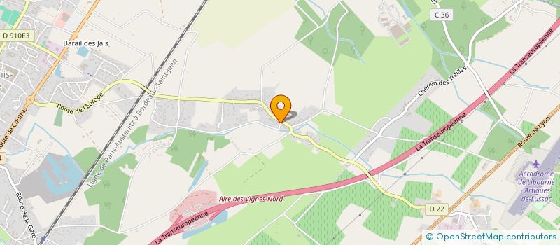 localisation de l'entreprise MONSIEUR LUCAS CLAUZURE  SAINT-DENIS-DE-PILE