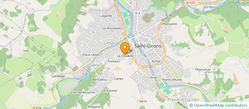 localisation de l'entreprise MONSIEUR LUCAS COHENDY à SAINT-GIRONS