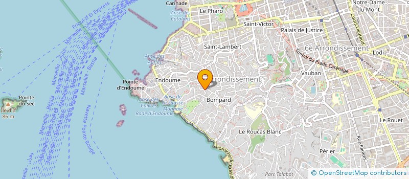 localisation de l'entreprise MONSIEUR LUCAS COLOGNOLI à MARSEILLE