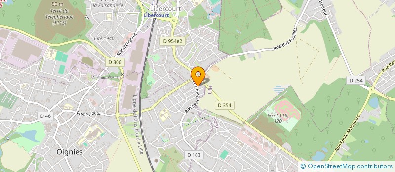 localisation de l'entreprise MONSIEUR LUCAS COQUELLE  OIGNIES