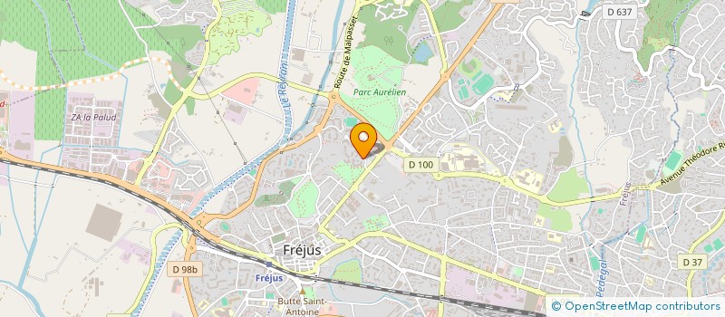 localisation de l'entreprise MONSIEUR LUCAS CORDONE  FREJUS