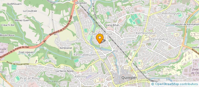 localisation de l'entreprise MONSIEUR LUCAS CORNEC à QUIMPER