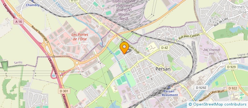 localisation de l'entreprise MONSIEUR LUCAS CORNUAULT  PERSAN