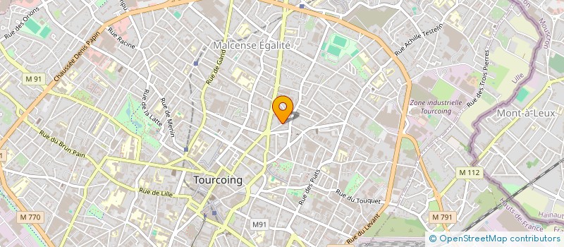 localisation de l'entreprise MONSIEUR LUCAS CORREIA  TOURCOING