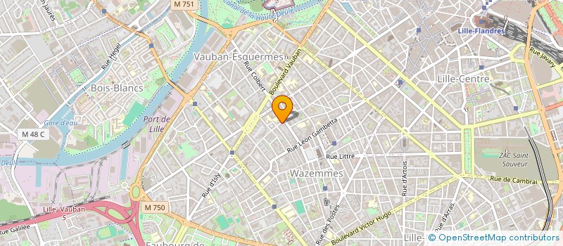 localisation de l'entreprise MONSIEUR LUCAS COUDY à LILLE