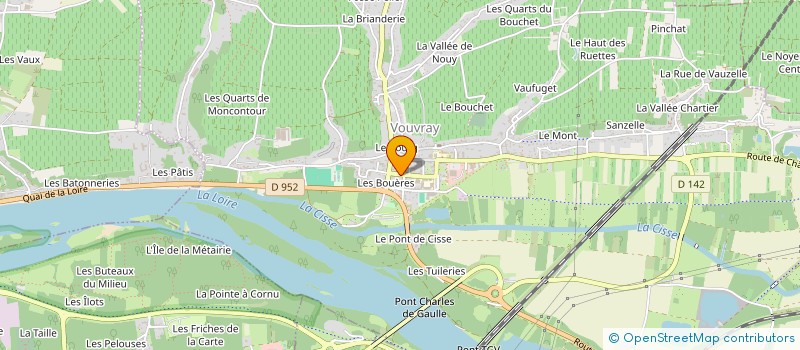 localisation de l'entreprise MONSIEUR LUCAS COULMIN  VOUVRAY