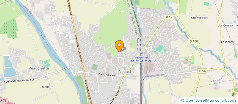 localisation de l'entreprise MONSIEUR LUCAS COUPAT  VEAUCHE