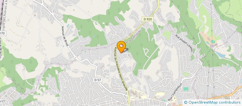 localisation de l'entreprise MONSIEUR LUCAS COURTEMANCHE à BRIVE-LA-GAILLARDE