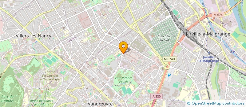 localisation de l'entreprise MONSIEUR LUCAS COURTIOL  VANDUVRE-LES-NANCY