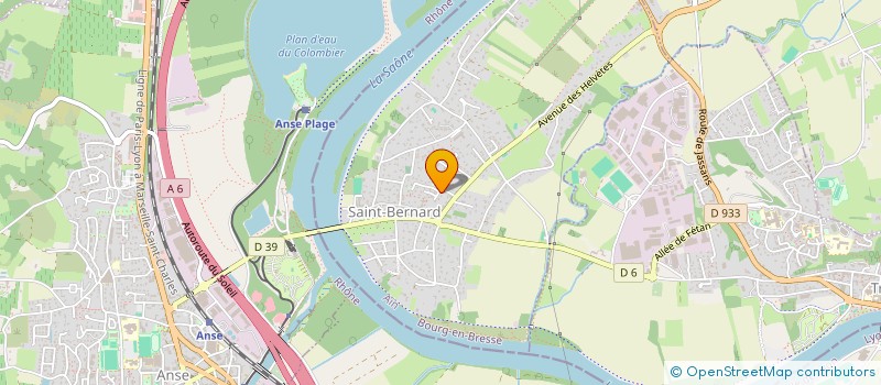 localisation de l'entreprise MONSIEUR LUCAS COURVANIOTIS  SAINT-BERNARD