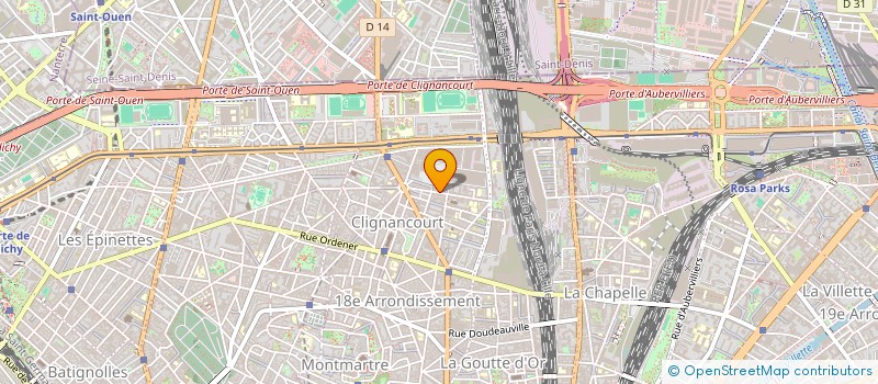 localisation de l'entreprise MONSIEUR LUCAS COUTELLIER  PARIS