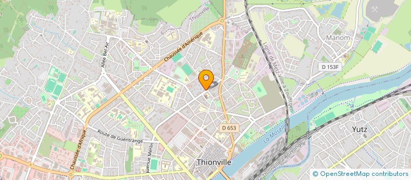 localisation de l'entreprise MONSIEUR LUCAS CROISIER à THIONVILLE
