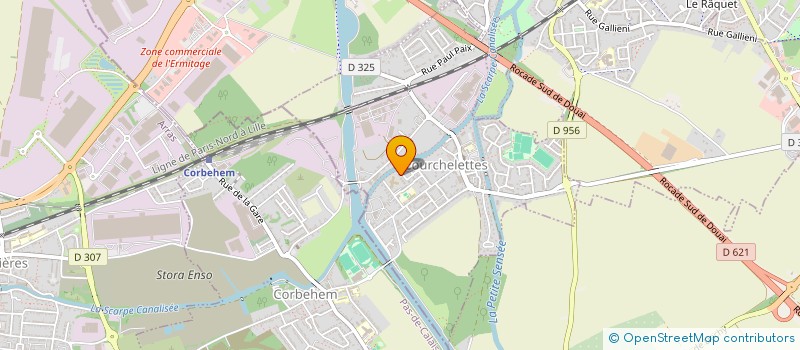 localisation de l'entreprise MONSIEUR LUCAS CURELLA  COURCHELETTES