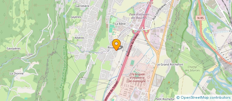 localisation de l'entreprise MONSIEUR LUCAS CYBUCH à CLAIX
