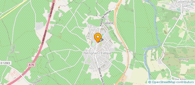 localisation de l'entreprise MONSIEUR LUCAS DA COSTA  NEZIGNAN-L'EVEQUE