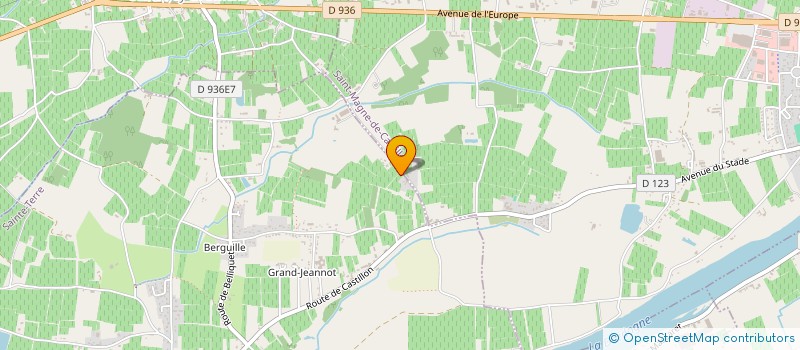 localisation de l'entreprise MONSIEUR LUCAS DAGNEAU  SAINTE-TERRE